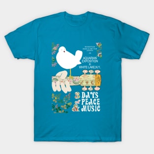 Woodstock - 3 Days of Peace & Music T-Shirt